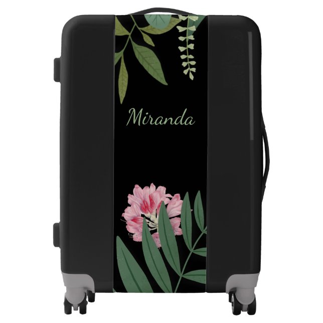 Tropical Floral  Luggage (Front)