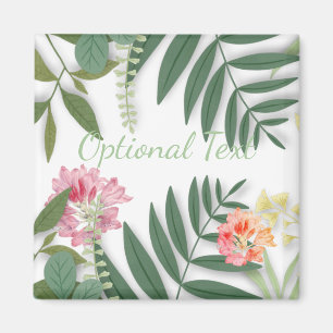 Tropical Floral Magnet