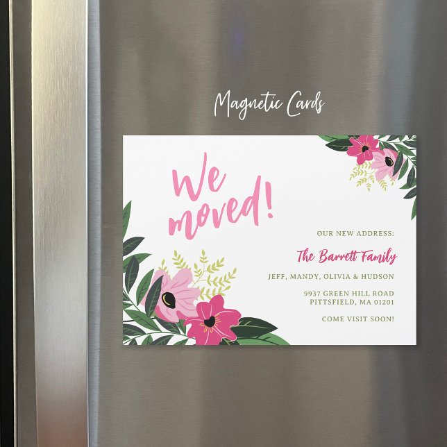 Tropical Floral Magnetic Moving Announcement (Creator Uploaded)