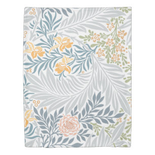 Tropical Floral pattern leaf design Duvet Cover