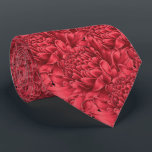 Tropical Floral Red Neck Tie<br><div class="desc">Tropical red torch ginger floral men's neck tie is cool for the office,  a night on the town,  a wedding,  for the groom or groomsmen or give as a gift to your husband,  dad,  brother or best friend. Make a statement! More designs in our store.</div>