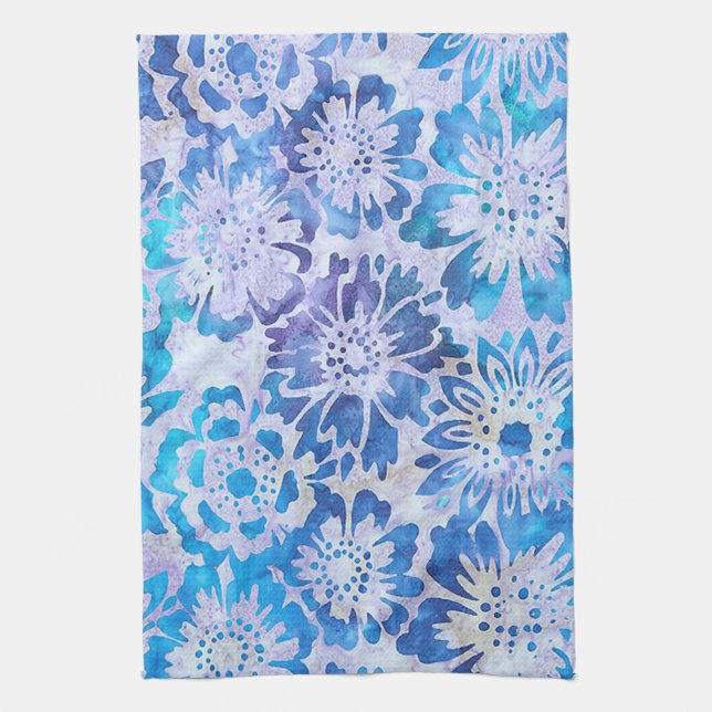 Tropical Floral Towel (Vertical)
