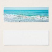 Tropical Florida Beach Sand Ocean Waves Sandpiper (Front & Back)
