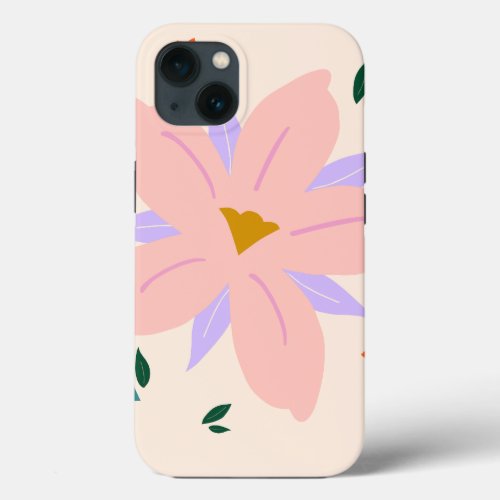 Tropical Flower  02 iPhone 13 Case