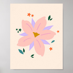 Tropical Flower 02 Poster