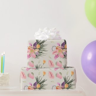 Tropical Flower Festival Custom Color