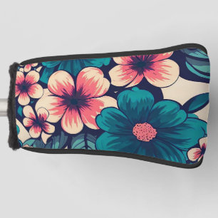 Tropical Flower Golf Head Cover