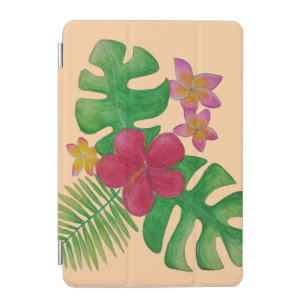 Tropical flower iPad mini cover