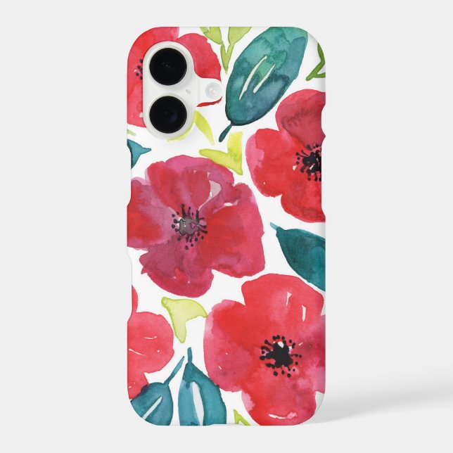 Tropical Flower Iphone Case (Back)
