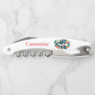 Tropical Flower Mermaid Thunder_Cove Waiter's Corkscrew