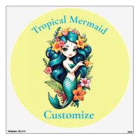 Tropical Flower Mermaid Thunder_Cove