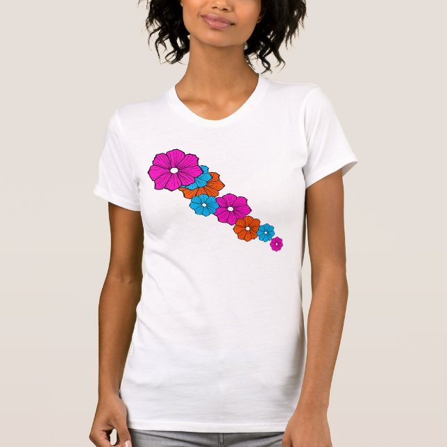 Tropical Flower T-Shirt (Front)