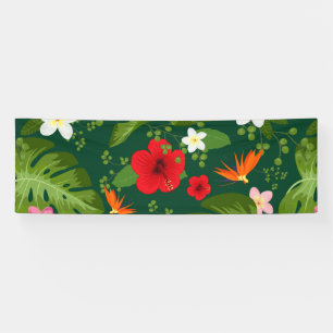 Tropical Flowers Background 7 Banner