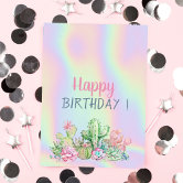 holographic birthday cards Amazon.com : Andaz Press Iridescent Foil Bulk Birthday Cards With  Envelopes, 20 Pack 4