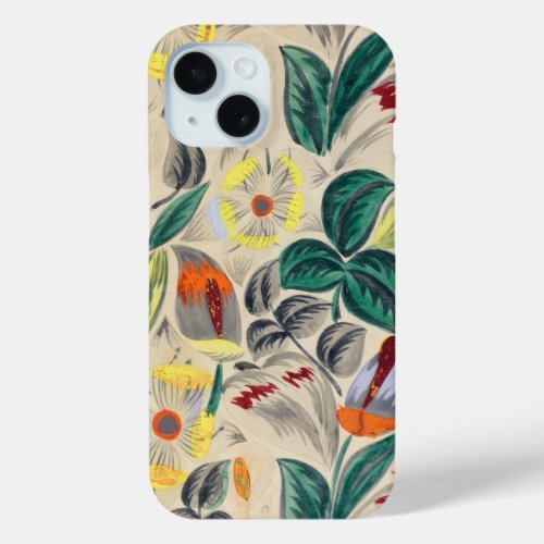 Tropical Flowers  iPhone 15 Case