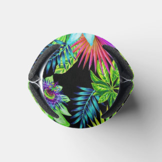 Tropical Flowers Custom Can Can Cooler