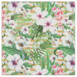 Tropical Flowers Fabric