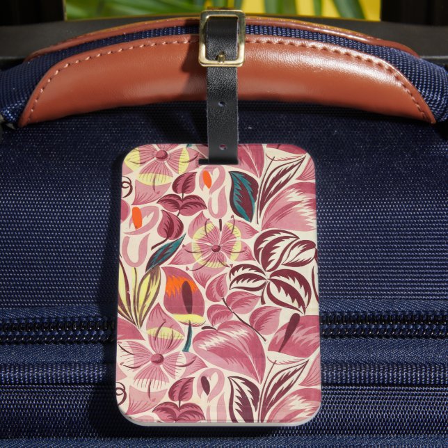 Tropical Flowers | Luggage Tag (Front Insitu 2)