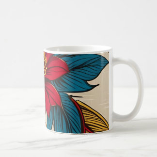 Tropical Flowers - Natural Vibrance Coffee Mug