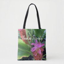 Tropical Flowers Personalized