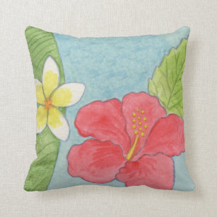 Tropical Flowers pillow