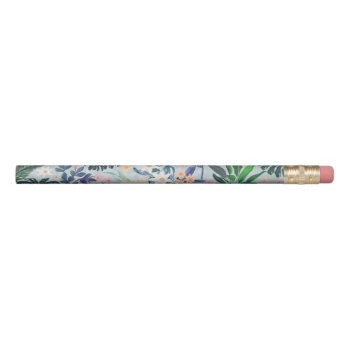 Tropical Foliage Floral Pattern Pencil