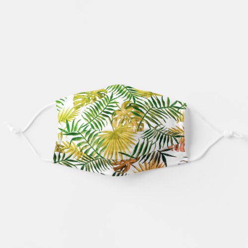 Tropical foliage mask