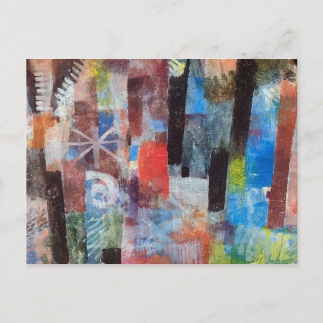 Tropical Forest by Paul Klee Postcard (Front)