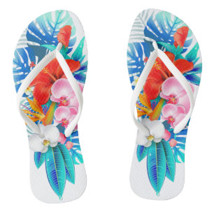 Tropical Forest Flip Flops