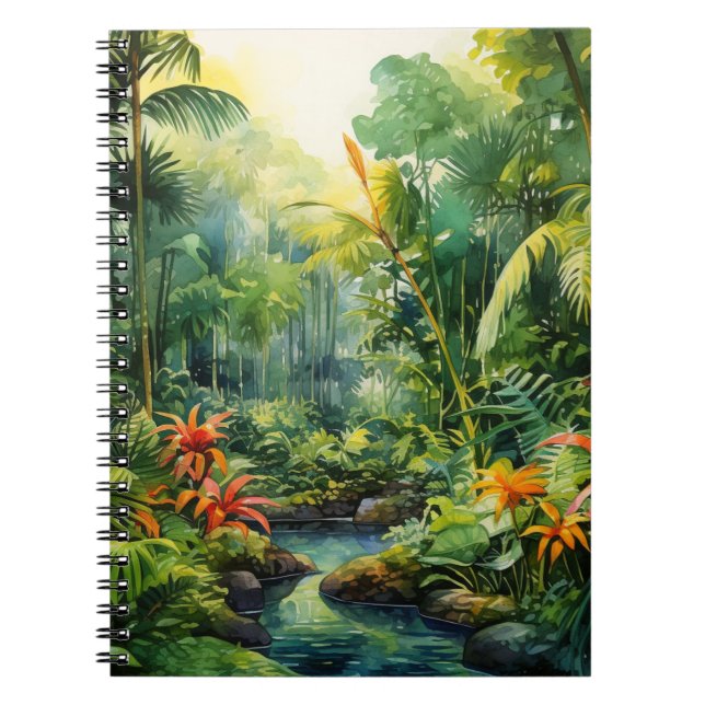 Tropical Forest Notebook (Front)