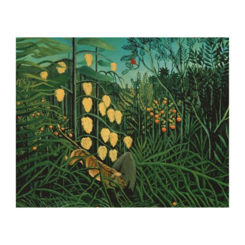 Tropical Forest Wood Wall Art