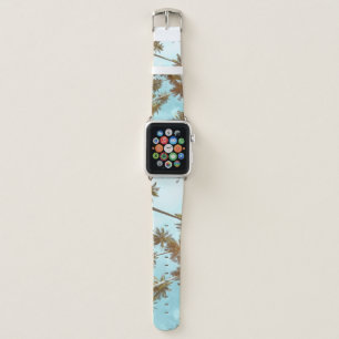 Tropical Frame: Abstract Palm Trees Apple Watch Band