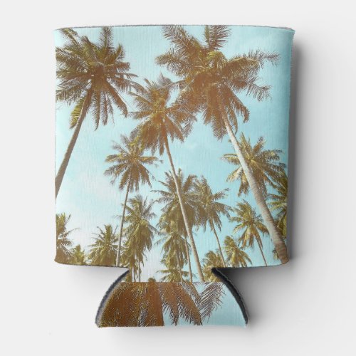 Tropical Frame Abstract Palm Trees Can Cooler