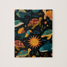 Tropical Friends Summer Puzzle Gift