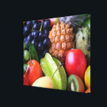 Tropical Fruit Canvas Print<br><div class="desc">Colorful tropical fruit photograph.</div>