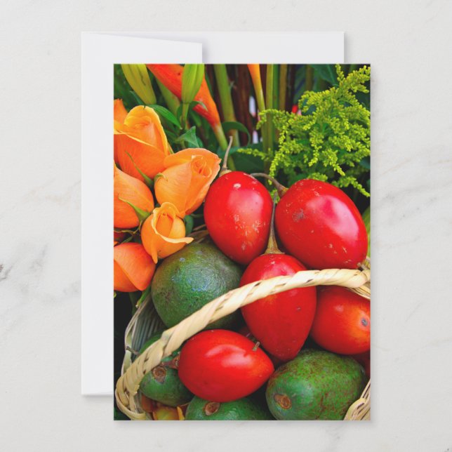 Tropical fruit Card (Front)