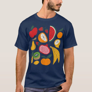 Tropical Fruit Lover Vegan Vegetarian Healthy 141 T-Shirt