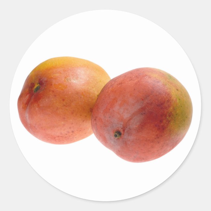 Tropical fruit   Mango Stickers