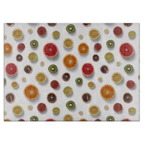 Tropical Fruit Medley Cutting Board