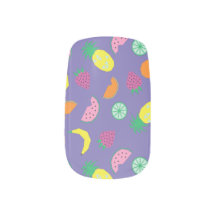Tropical Fruit Minx Nail Wraps