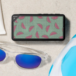 Tropical Fruit Paint Splatter Pattern Bluetooth Speaker