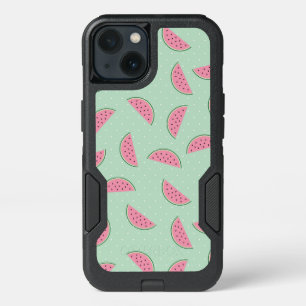 Tropical Fruit Paint Splatter Pattern iPhone 13 Case