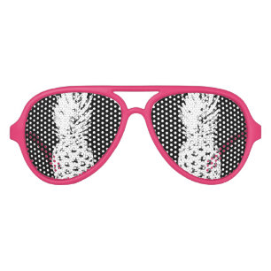 Tropical fruit pineapple party shades sunglasses