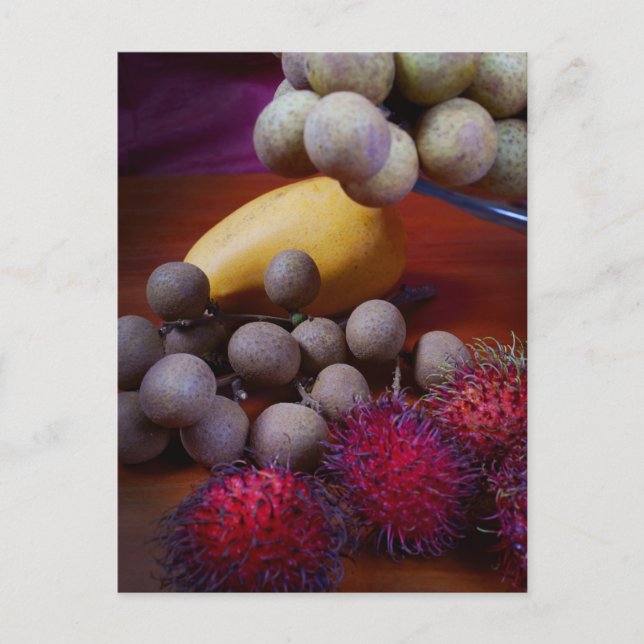 Tropical Fruit Postcard (Front)