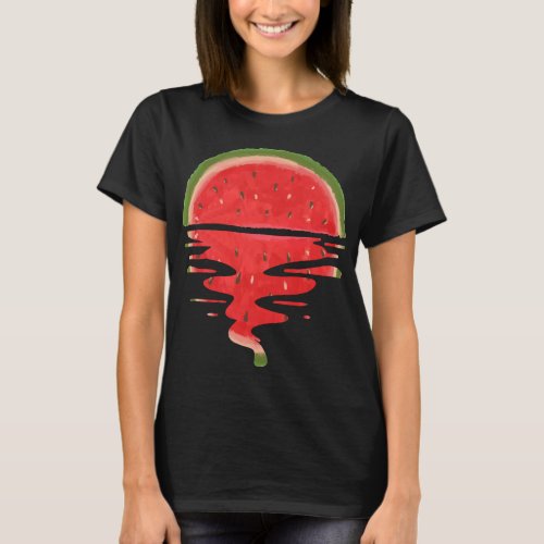 Tropical Fruit Watermelon Lover Vaporwave Watermel T_Shirt