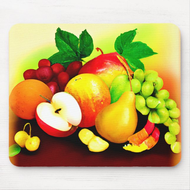 Tropical Fruits Painting. Buy Now Mouse Pad (Front)