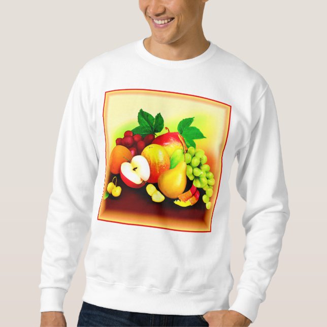 Tropical Fruits Painting. Buy Now Sweatshirt (Front)