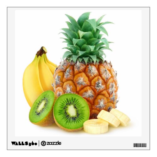 Tropical fruits wall sticker