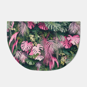 Tropical Full Background Trees Doormat