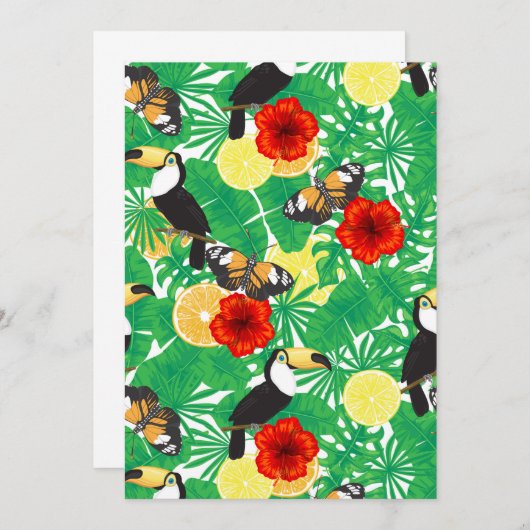 Tropical garden (Front/Back)